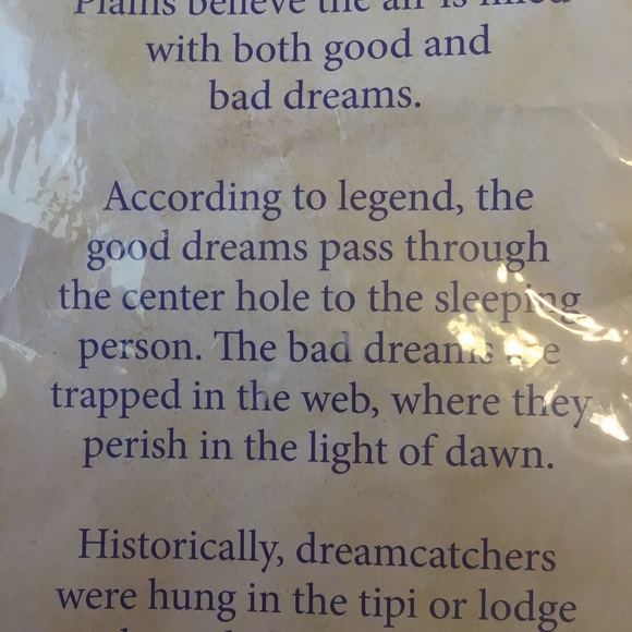 DREAMCATCHER WALL DECOR LARGE NWT - Picture 7 of 11